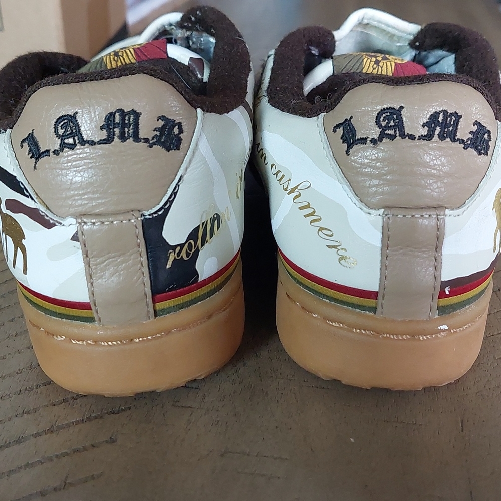 L.A.M.B Camo Sneakers 7 1/2